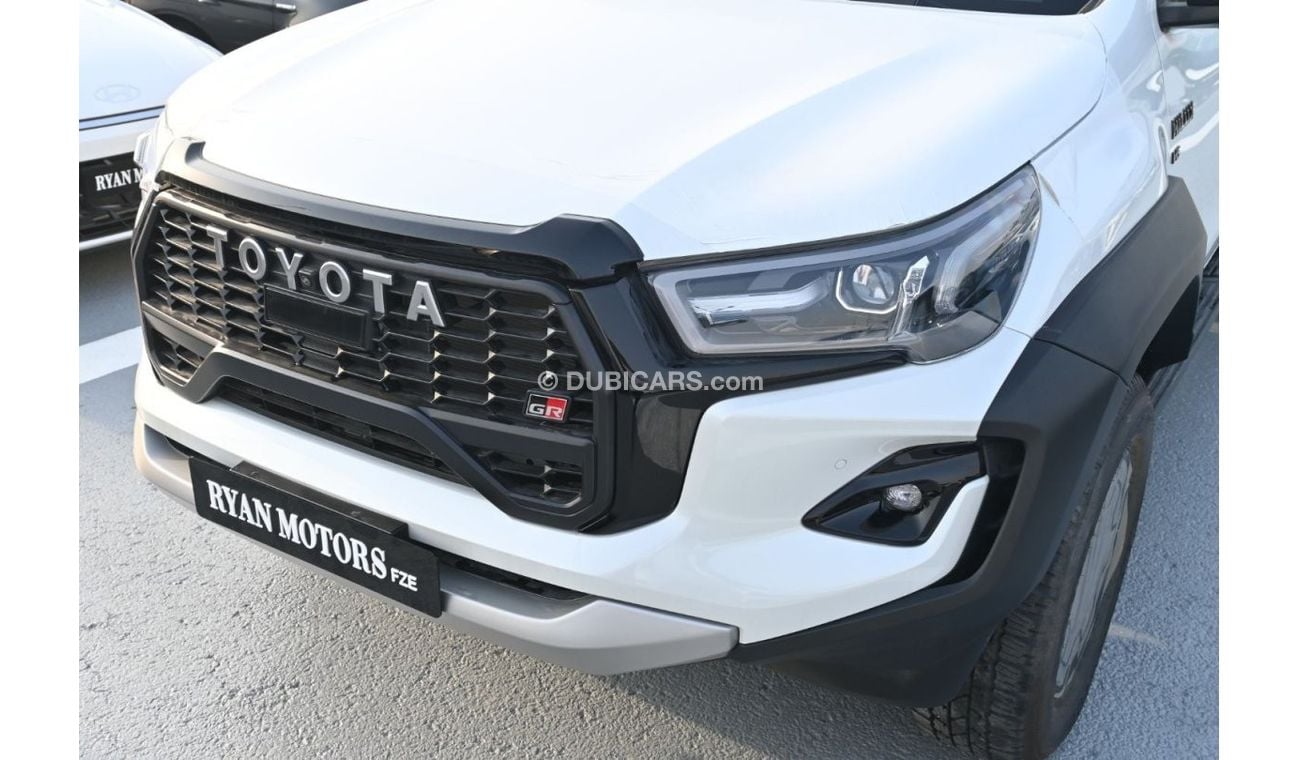 تويوتا هيلوكس Toyota Hilux GR Sport 4.0L V6, Petrol, 4WD, Pickup, Model 2024, Color White