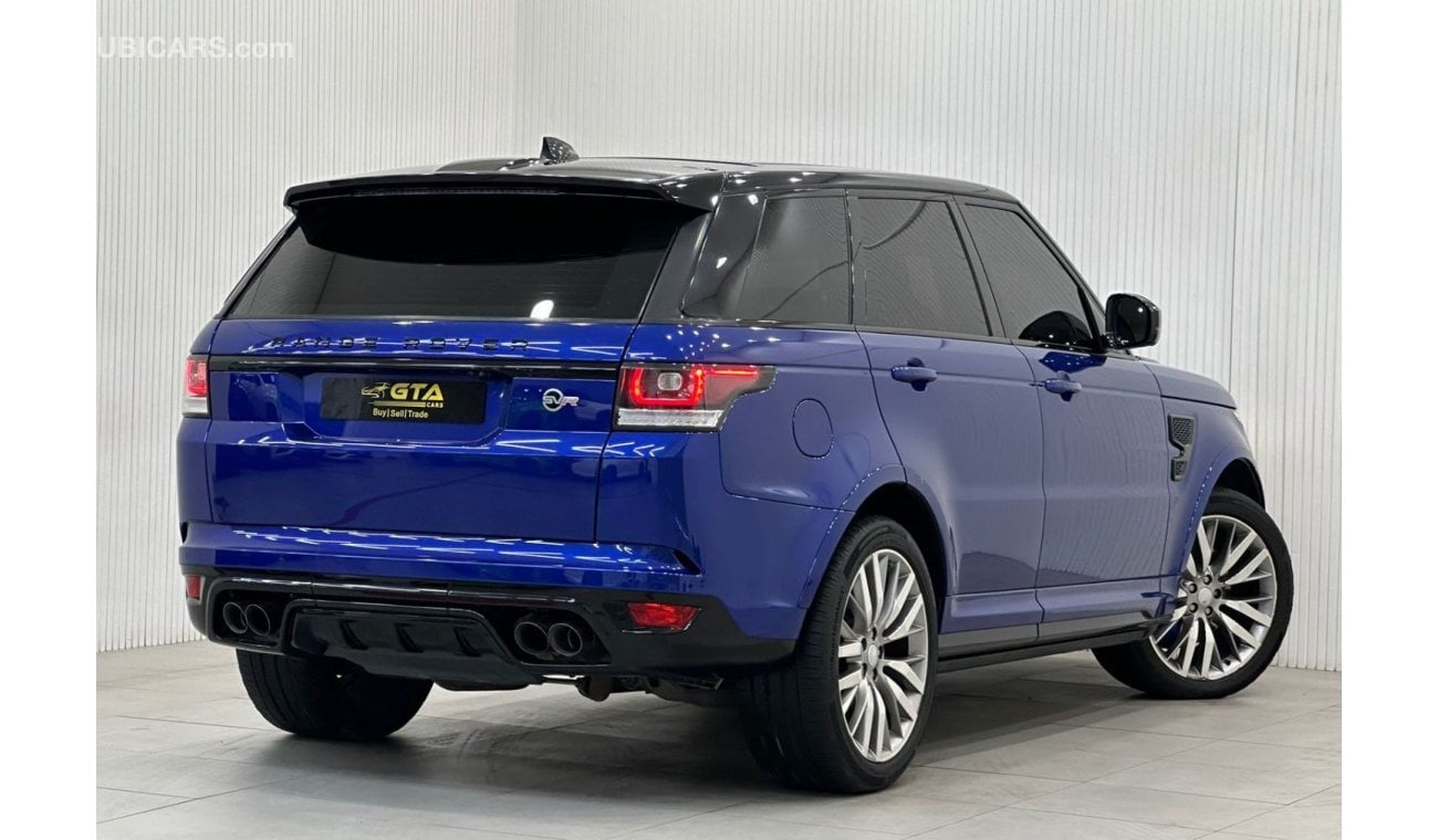 Land Rover Range Rover Sport SVR 2017 Range Rover Sport SVR, SEP-2025 Al Tayer Warranty, Full Agency Service History, GCC