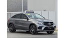 Mercedes-Benz GLE 43 AMG Coupe GLE-43 AMG 2018 GCC PERFECT CONDITION INSIDE AND OUT SIDE