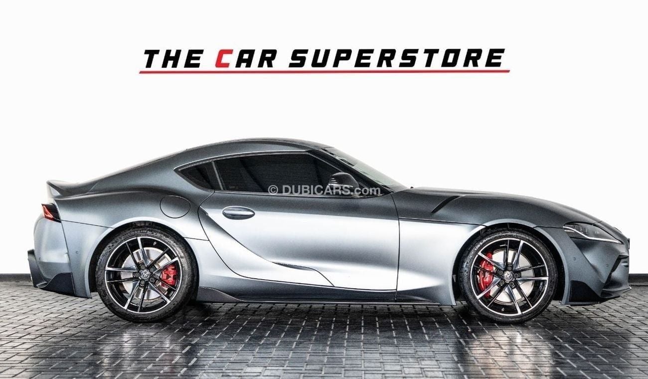 تويوتا سوبرا GR 3.0L A/T 2022-TOYOTA SUPRA GR-GCC-SPECIAL COLOR-FSH WITH AL FUTTAIM-SERVICE CONTRACT AND WARRANTY