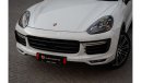 Porsche Cayenne Turbo Turbo | 4,082 P.M (3 Years)⁣ | 0% Downpayment | Agency Service History