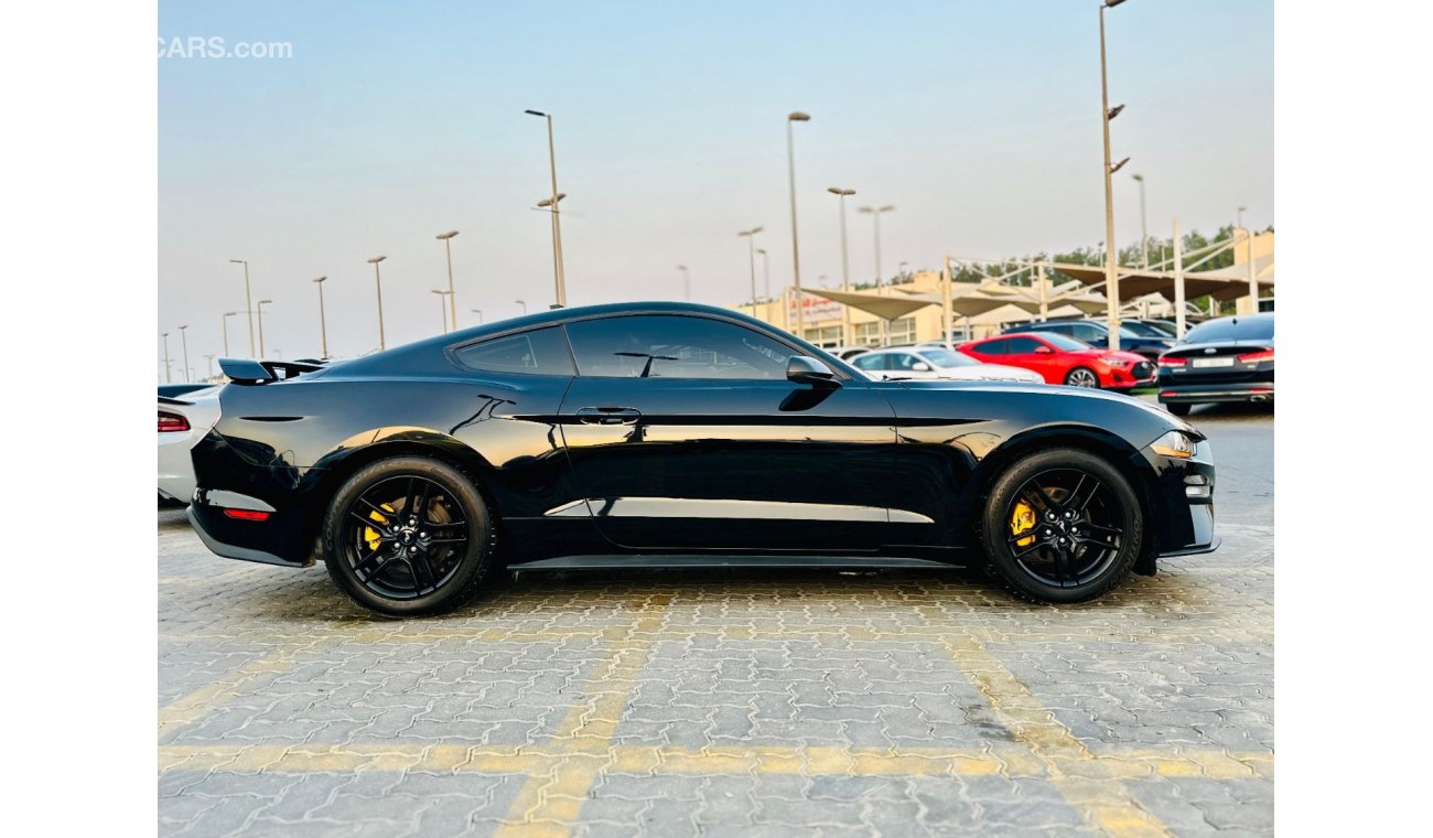 Ford Mustang EcoBoost FastBack Premium | Monthly AED 1280/- | 0% DP | Blindspot | Digital Cluster | # 55081