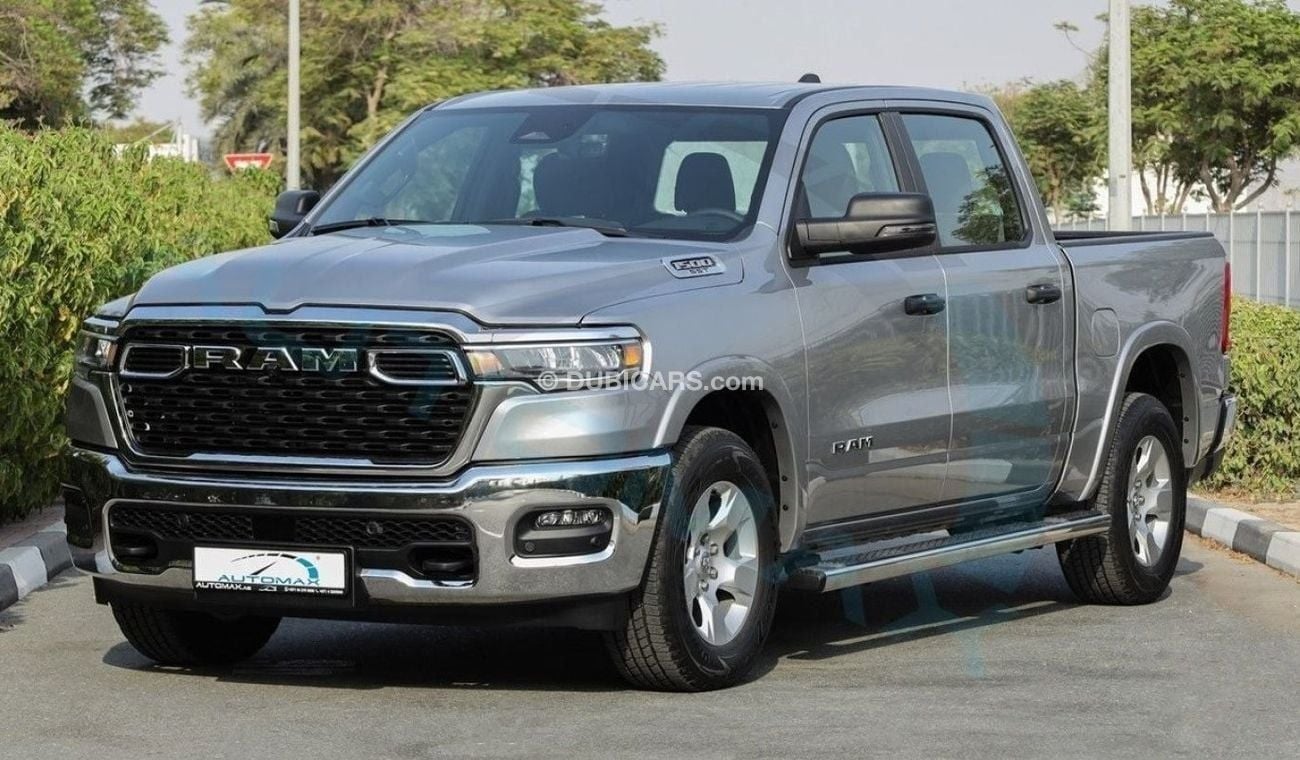 RAM 1500 BIG HORN Crew Cab SST 3.0TT Hurricane , 2025 GCC, 0Km, 3 Years or 60K Km Warranty At Al Futtaim T.E