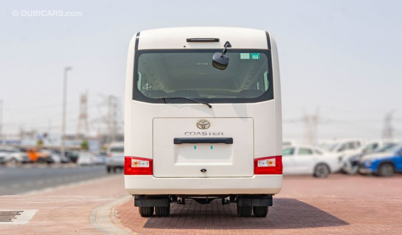 تويوتا كوستر 2024 Toyota Coaster 4.0L Diesel MT 22 seaters Electric doors with Fridge (Export Price)