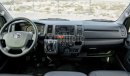 Toyota Hiace STD 2.7L PETROL 15-SEATER: DUAL AIRBAGS, FR+RR AC, VINYL SEATS