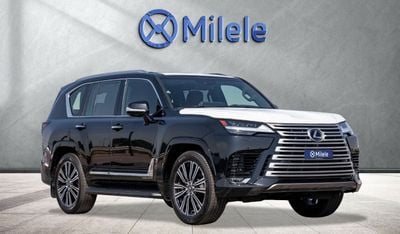 Lexus LX600 TURBO SPORT 3.5L PETROL – BLACK: TRIPLE-BEAM LED HEADLAMPS, ADAPTIVE SUSPENSION