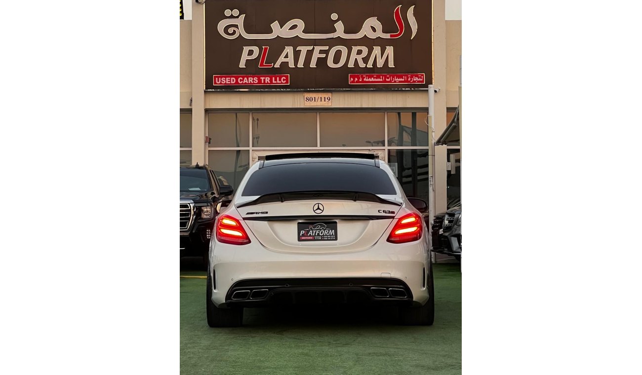 مرسيدس بنز C 63 AMG مرسيدس سي 63 اس موديل 2016 وارد اليابان صبغ وكالة بدون حوادث