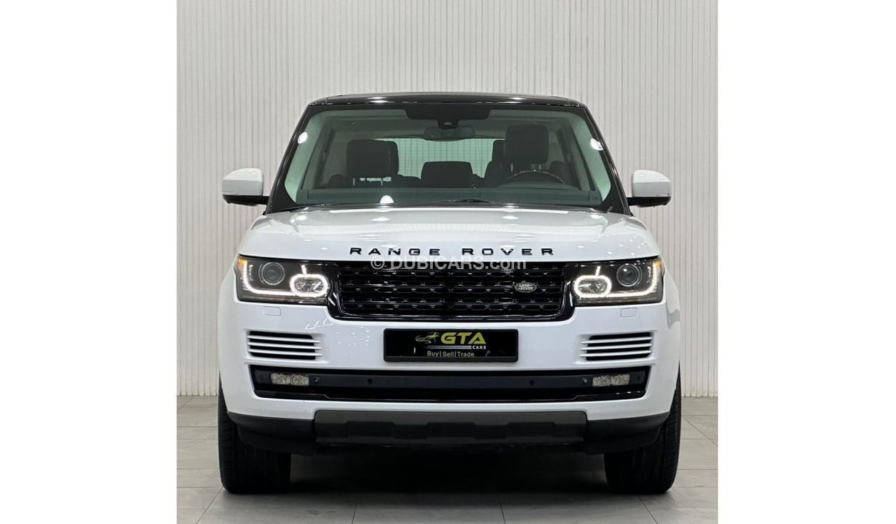 Land Rover Range Rover 2015 Range Rover Vogue SE Supercharged, Service History, Low Kms, Excellent Condition, GCC