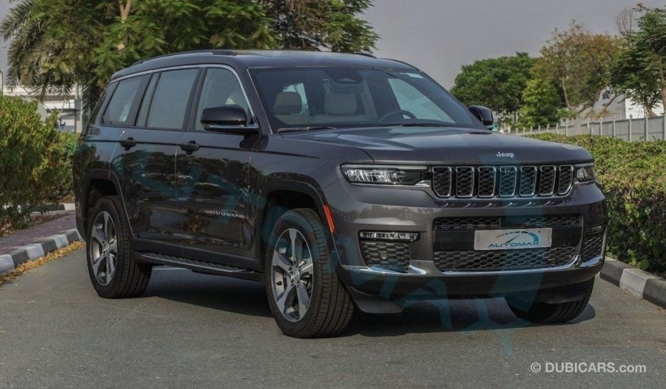 Jeep Grand Cherokee Limited L Plus Luxury V6 3.6L , 2024 GCC , 0Km , With 3 Years or 60K Km Warranty @Official Dealer