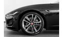 Jaguar F Type R-Dynamic 2021 Jaguar F-Type R Dynamic / Warranty and Service Pack