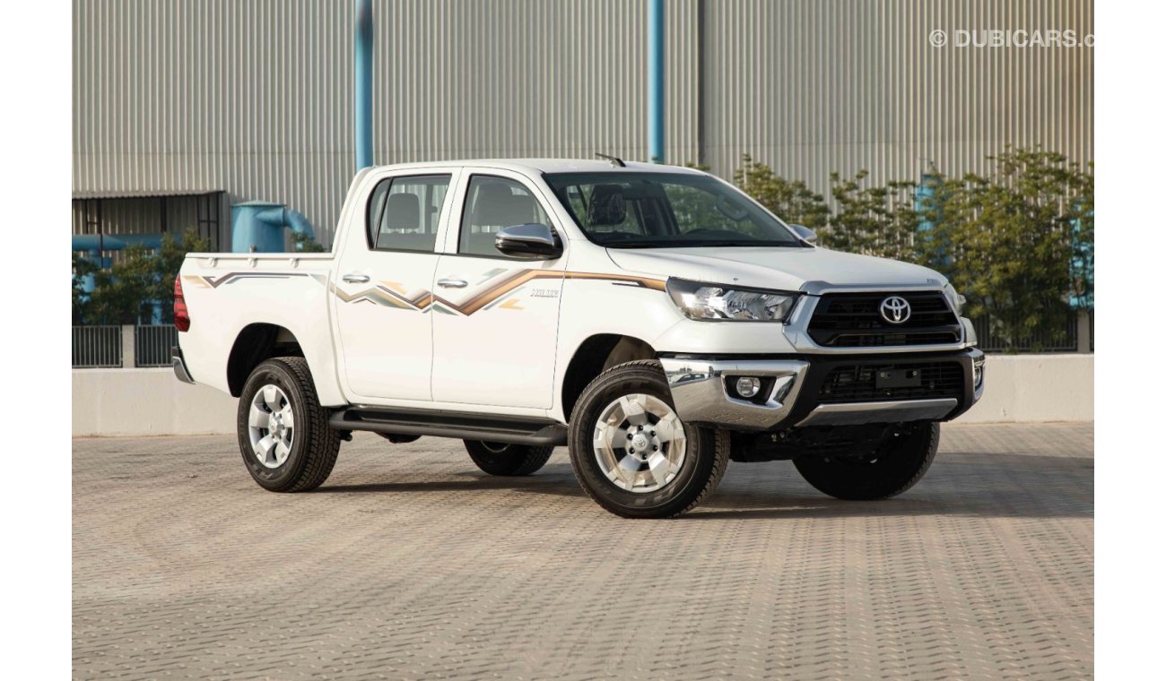 Toyota Hilux 2024 Toyota Hilux 4X4 DC 2.4 DLX - Super White with Black | Export Only
