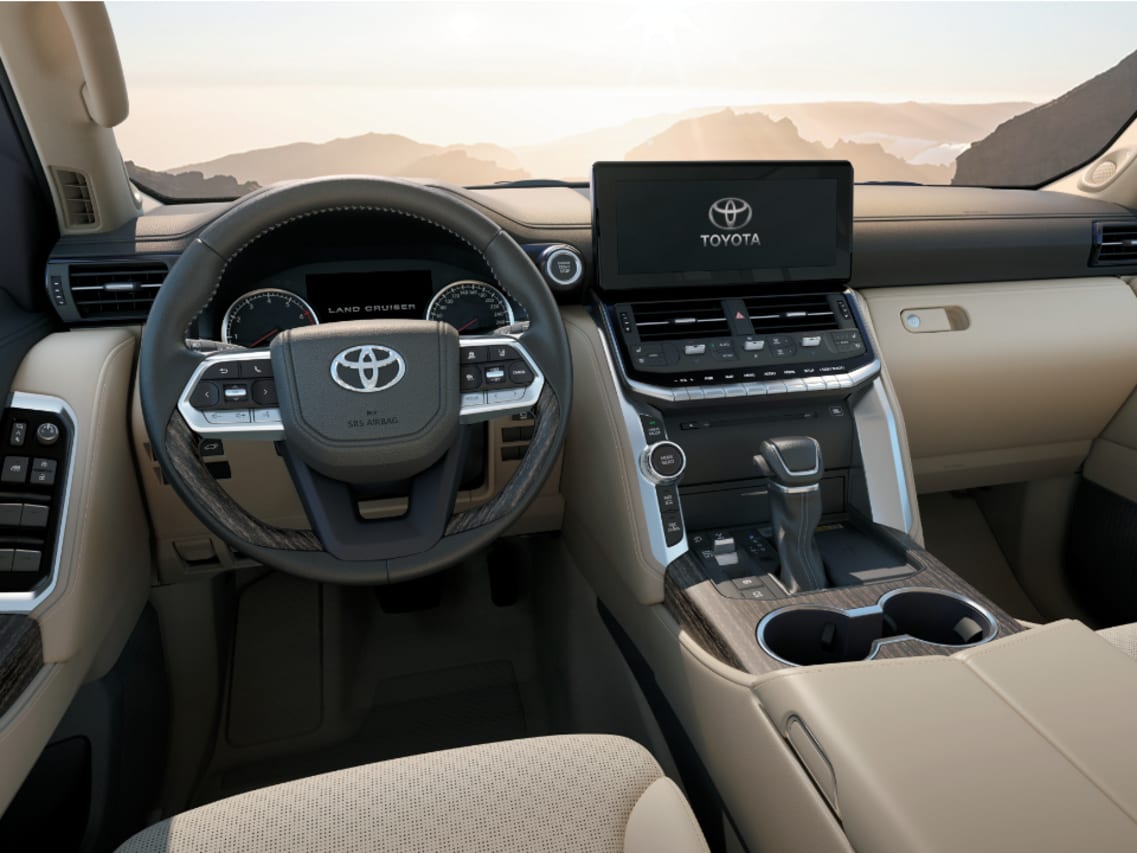 Toyota Land Cruiser interior - Steering Wheel
