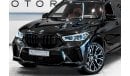 بي أم دبليو X5 M 2022 BMW X5 M Competition, 2025 BMW Warranty + Service Contract, Low KMs, GCC