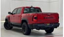 رام 1500 TRX Crew Cab 6.2L 2021 Dodge RAM 1500 TRX, May 2026 Dodge Agency Warranty + Service Package, Full Servic