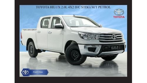 تويوتا هيلوكس TOYOTA HILUX 2.0L 4X2 D/C STD(i) M/T PTR 2024 Model Year Export Only