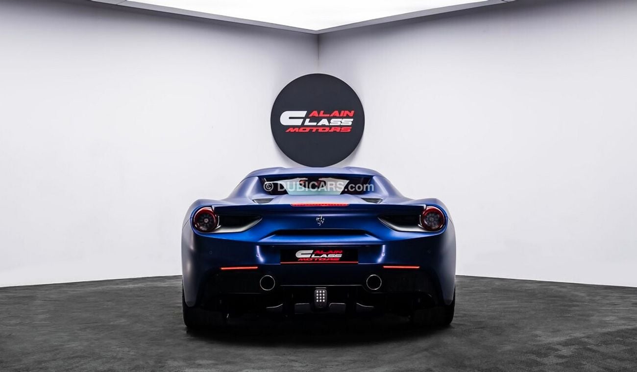 فيراري 488 Spider 2019 - GCC - Under Warranty and Service Contract