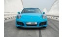 Porsche 911 Porsche Carrera 911 Blue Cabriolet