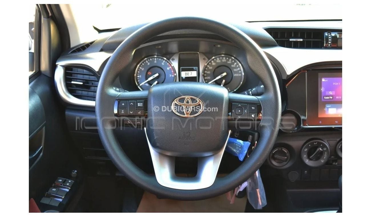 تويوتا هيلوكس 2024 TOYOTA HILUX DC 2.7L PETROL M/T 4X4 GLX