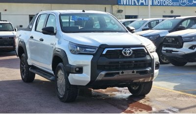 تويوتا هيلوكس Toyota Hilux Adventure 4.0L Petrol Full option AT MY2024-WHITE-BLACK-GCC SPECS