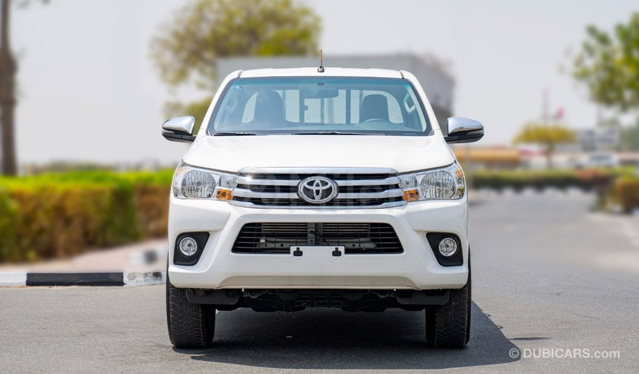 Toyota Hilux DC 2.4L DIESEL MT 4X4: POWER WINDOWS, 6-SEATER, LEATHER SEATS, REAR CAMERA