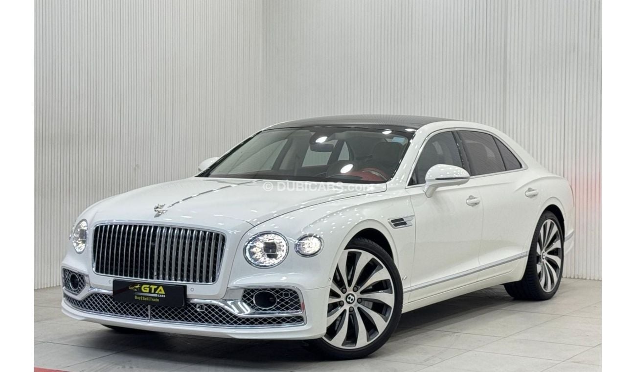 بنتلي كونتيننتال فلاينج سبر 2022 Bentley Flying Spur V8, 2027 Agency Warranty + Service Package, Full Service History, GCC