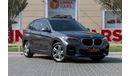 بي أم دبليو X1 sDrive 20i M Sport 2.0L BMW X1 sDrive20i M-Sport 2021 GCC under Agency Warranty and Service Contract