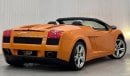 Lamborghini Gallardo 2007 Lamborghini Gallardo Spider(Full Option), Full Service History,GCC