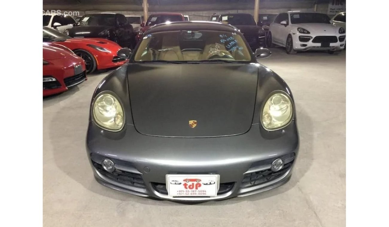 بورش كايمان أس PORSCHE CAYMAN S 3.4L 2008, WITH POWER SEATS, 19 INCH ALLOY WHEELS AND MORE..