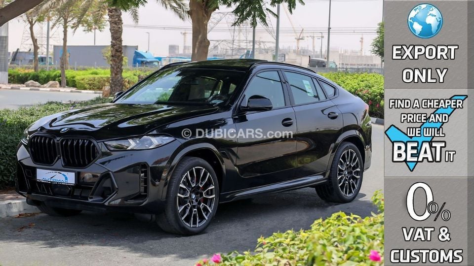 New BMW X6 XDrive 40i 3.0L AWD , 2024 GCC , 0Km , (ONLY FOR EXPORT