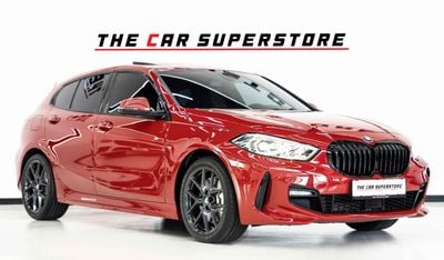 BMW 120i 2022-BMW 120i M SPORT-GCC-AGMC FULL SERVICE HISTORY-SERVICE CONTRACT AND WARRANTY TILL 20/12/2026