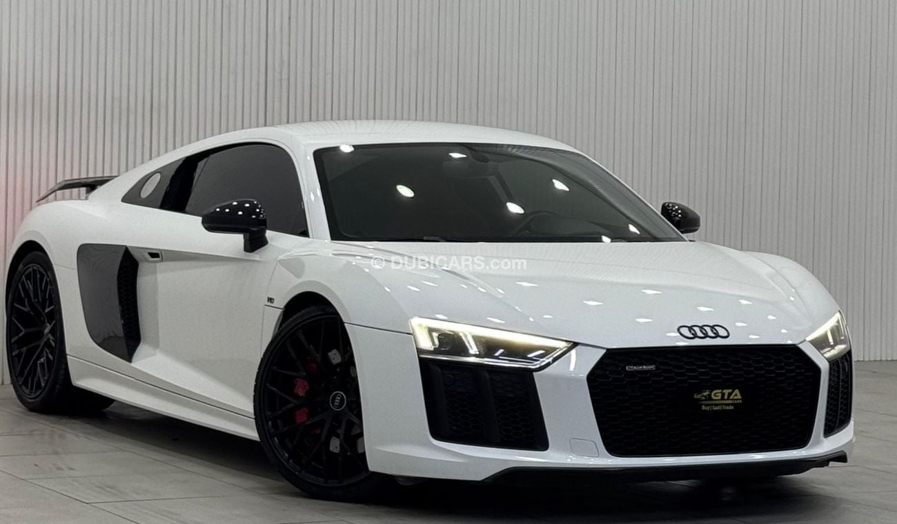 أودي R8 Sport Black Edition V10 (540 HP) 2018 Audi R8 Sport Black Edition V10, Warranty, Full Audi Service H