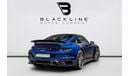 بورش 911 Turbo 3.8L (575 HP) Coupe 2024 Porsche Turbo, 2029 Porsche Warranty, Gentian Blue Metallic, Low KMs,