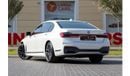 بي أم دبليو 730Li M Sport 2.0L BMW 730Li M-Sport 2021 GCC under Warranty with Flexible Down-Payment.