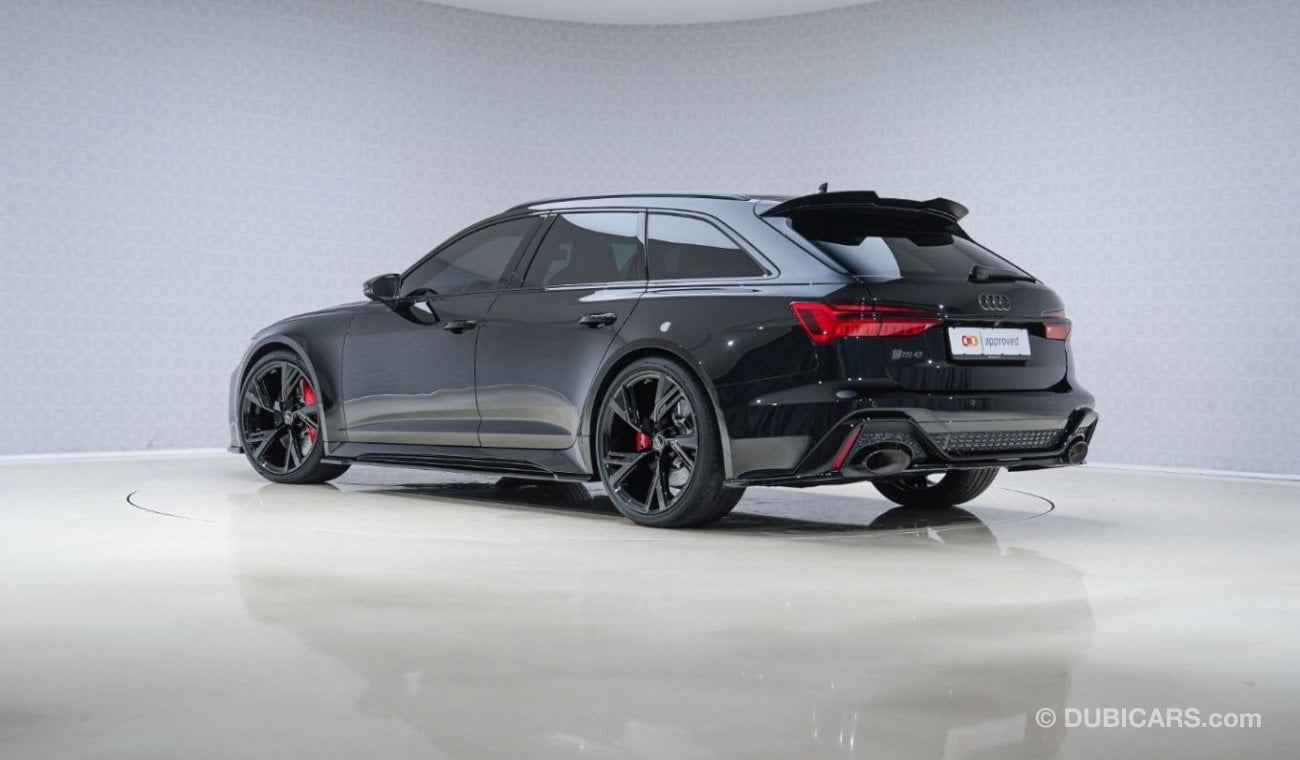 أودي RS6 Avant TFSI quattro 4.0L - 2 Years Approved Warranty - Approved Prepared Vehicle