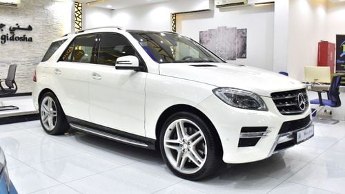 مرسيدس بنز ML 500 EXCELLENT DEAL for our Mercedes Benz ML500 4Matic ( 2013 Model ) in White Color GCC Specs