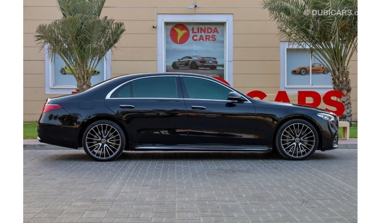 Mercedes-Benz S 500 4M Mercedes-Benz S500 2021 GCC under Agency Warranty with Flexible Down-Payment.