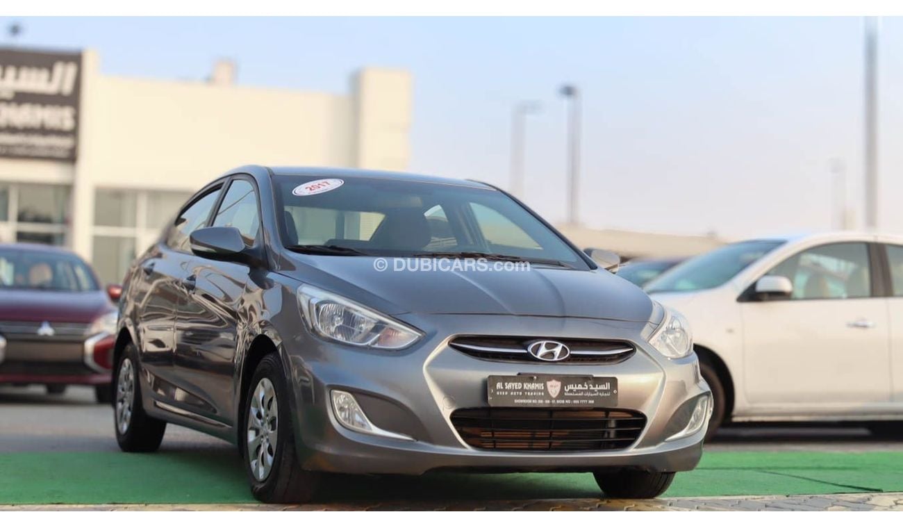 هيونداي أكسنت Base 1.6L (123 HP) Hyundai Accent 1.6L 2017 , GCC, accident-free, in excellent condition 572 p.m