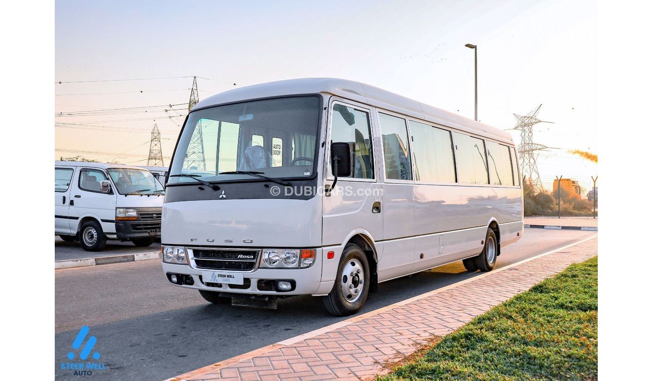 Mitsubishi Rosa Bus 26 Seater JL Wheelbase Euro 5 4 Cylinder with tubeless tires / book now!