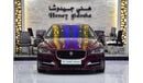 Jaguar XE EXCELLENT DEAL for our Jaguar XE R-Sport ( 2016 Model ) in Burgundy Color GCC Specs