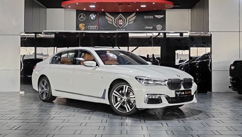 بي أم دبليو 740Li AED 3,300 P.M | 2016 BMW 740L Ii M-SPORT | ORIGINAL PAINT | FULLY LOADED VIP | GCC | LOW KM