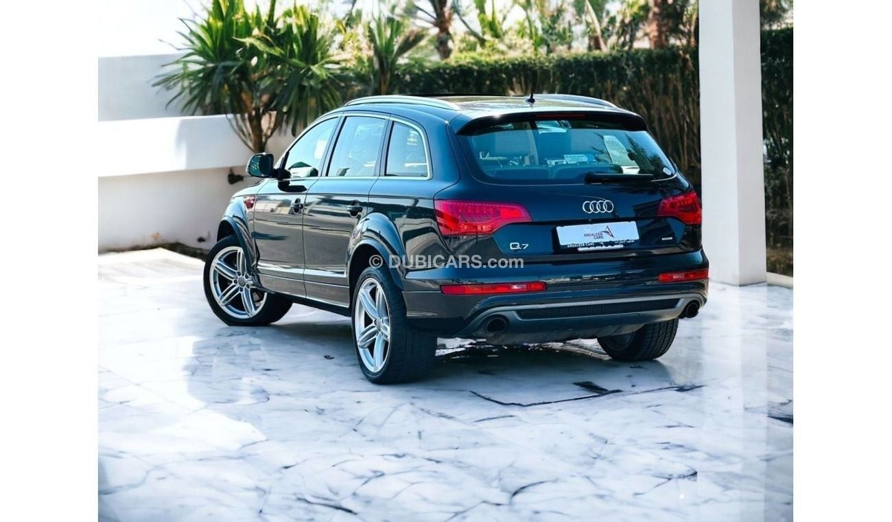 Audi Q7 AED 1,080 PM | AUDI Q7  S-LINE 3.0 | SUPERCHARGED FULL OPTION | GCC | 0% DOWNPAYMENT