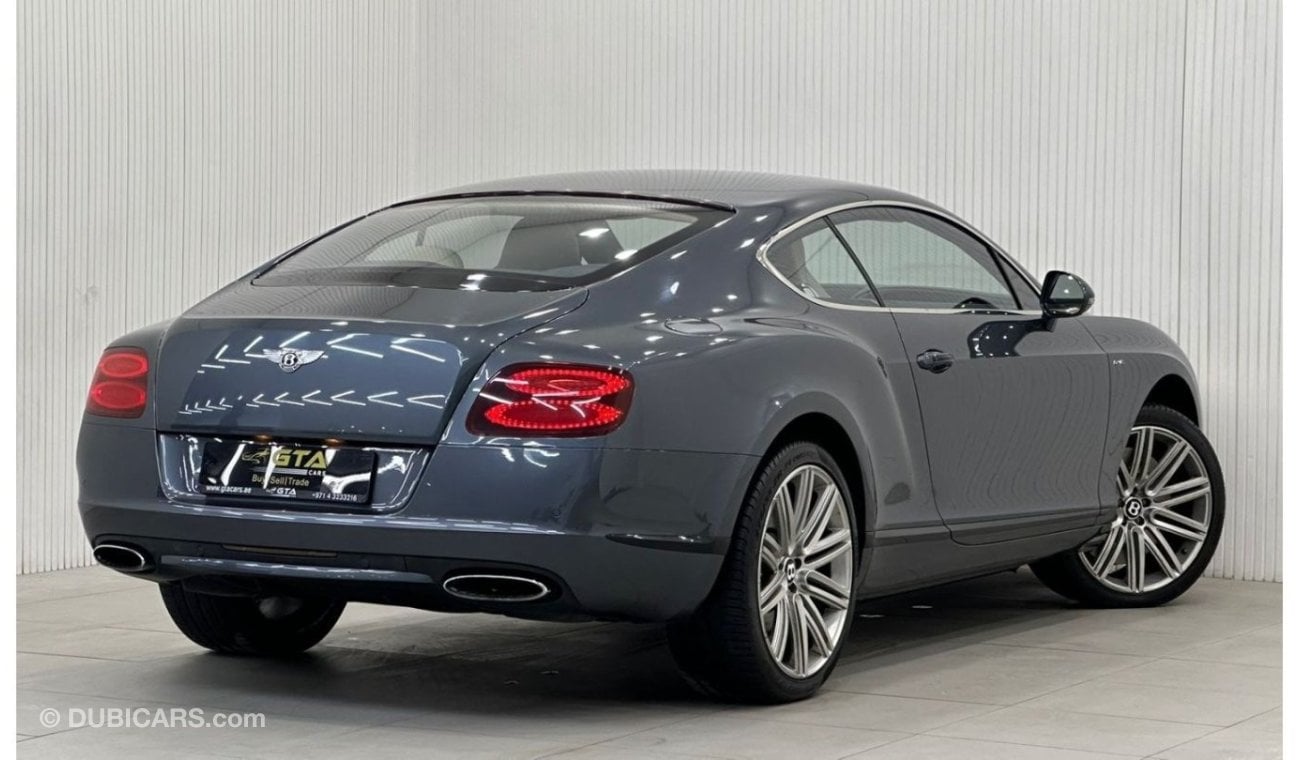 Bentley Continental GT 2014 Bentley Continental GT Speed W12, Full Service History, Very Low Kms, GCC