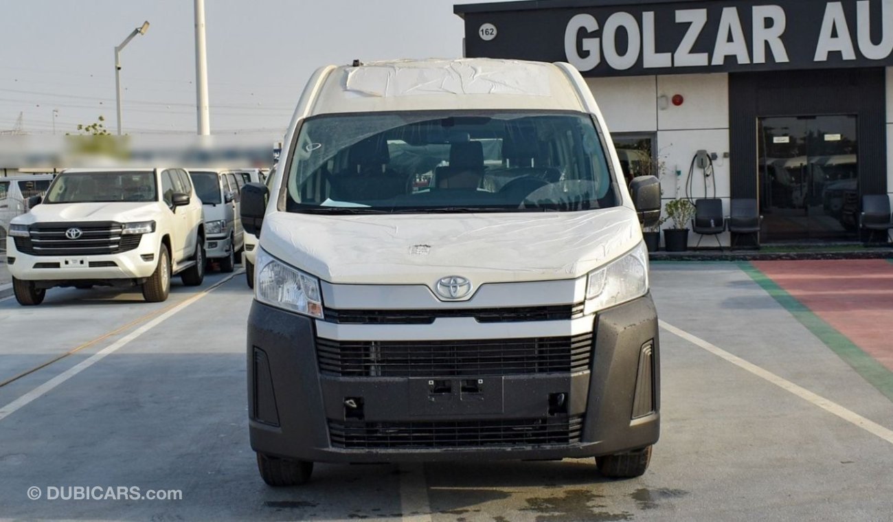 تويوتا هاياس Toyota Hiace Passenger High Roof 3.5L Petrol M/T Model 2024 Automatic Door- DVD