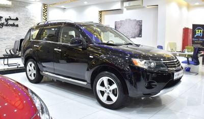 Mitsubishi Outlander EXCELLENT DEAL for our Mitsubishi Outlander 4WD ( 2009 Model ) in Black Color GCC Specs