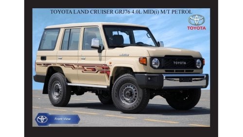 Toyota Land Cruiser Hard Top TOYOTA LAND CRUISER GRJ76 4.0L MID(i) M/T PTR 2024 Export Only