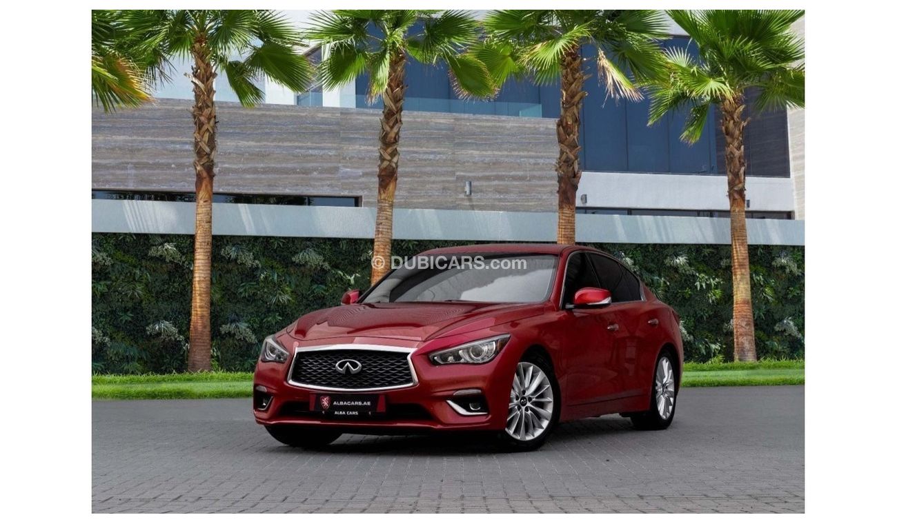 Infiniti Q50 3.0L Twin Turbo | 1,322 P.M  | 0% Downpayment | Agency Service