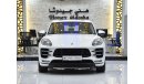 بورش ماكان T EXCELLENT DEAL for our Porsche Macan Turbo ( 2014 Model ) in White Color GCC Specs