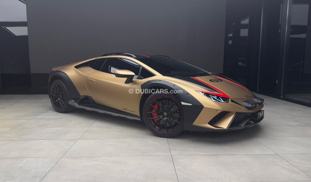 Lamborghini Huracan Sterrato 1 OF 1499 WORLDWIDE | 2024 | GCC Specs | Full Options | Agency Warranty & Service | Like Ne