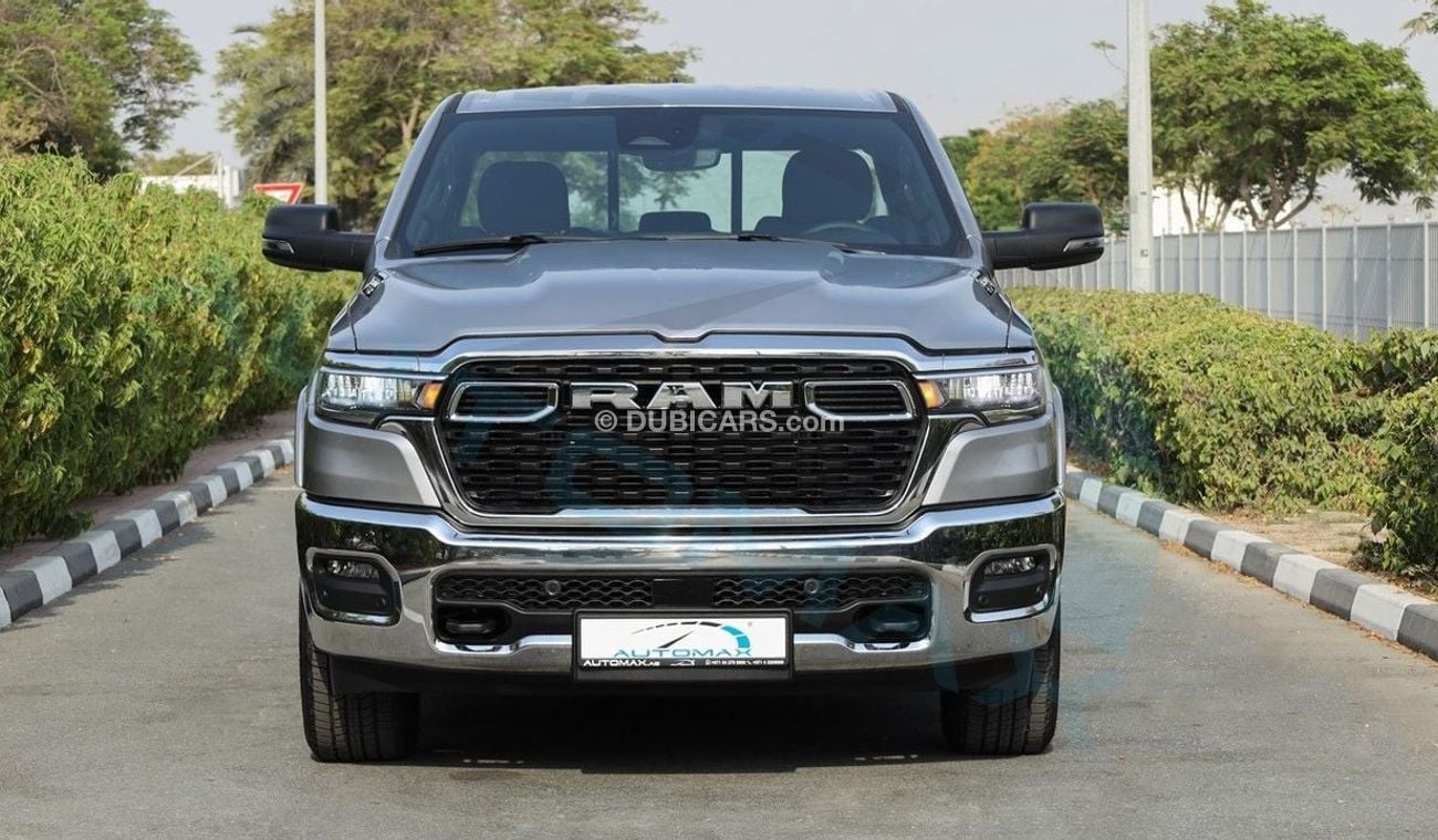 رام 1500 BIG HORN Crew Cab SST 3.0TT Hurricane , 2025 GCC, 0Km, 3 Years or 60K Km Warranty At Al Futtaim T.E