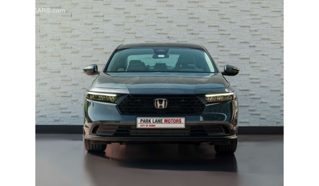 Honda Accord AED 1,808 PM • THE NEW ACCORD LX • OFFICIAL AL FUTTAIM HONDA WARRANTY